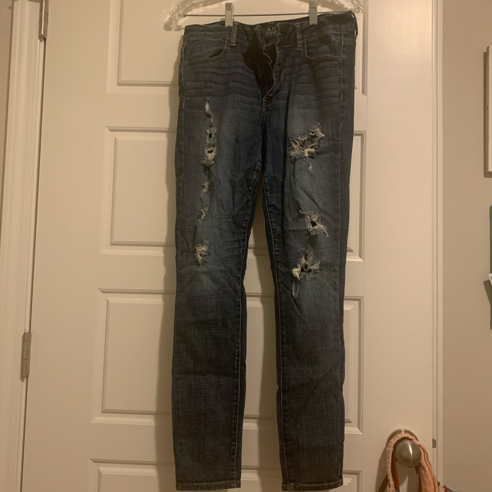 A&E ripped jeans